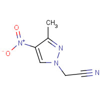 1006955-98-1 2-(3-methyl-4-nitropyrazol-1-yl)acetonitrile chemical structure