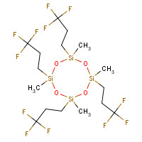 429-67-4 2,4,6,8-tetramethyl-2,4,6,8-tetrakis(3,3,3-trifluoropropyl)-1,3,5,7,2,4,6,8-tetraoxatetrasilocane chemical structure