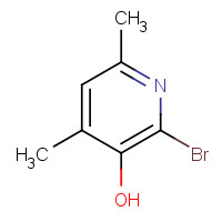1062541-68-7 2-bromo-4,6-dimethylpyridin-3-ol chemical structure