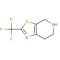 853784-24-4 2-(trifluoromethyl)-4,5,6,7-tetrahydro-[1,3]thiazolo[5,4-c]pyridine chemical structure