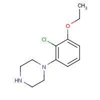 846031-59-2 1-(2-chloro-3-ethoxyphenyl)piperazine chemical structure