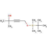259880-64-3 5-[tert-butyl(dimethyl)silyl]oxy-2-methylpent-3-yn-2-ol chemical structure