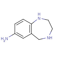 886366-79-6 2,3,4,5-tetrahydro-1H-1,4-benzodiazepin-7-amine chemical structure