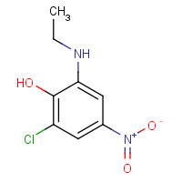 131657-78-8 2-chloro-6-(ethylamino)-4-nitrophenol chemical structure