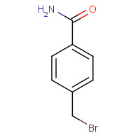 58914-40-2 4-(bromomethyl)benzamide chemical structure
