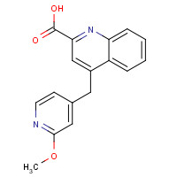 1314143-29-7 4-[(2-methoxypyridin-4-yl)methyl]quinoline-2-carboxylic acid chemical structure