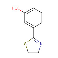 35582-13-9 3-(1,3-thiazol-2-yl)phenol chemical structure