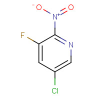 1064783-29-4 5-chloro-3-fluoro-2-nitropyridine chemical structure