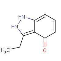 1123741-58-1 3-ethyl-1,2-dihydroindazol-4-one chemical structure