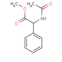 36061-00-4 methyl 2-acetamido-2-phenylacetate chemical structure