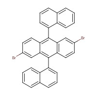 914306-89-1 2,6-dibromo-9,10-dinaphthalen-1-ylanthracene chemical structure