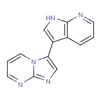 1391088-59-7 3-(1H-pyrrolo[2,3-b]pyridin-3-yl)imidazo[1,2-a]pyrimidine chemical structure