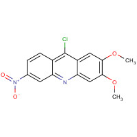 6628-92-8 9-chloro-2,3-dimethoxy-6-nitroacridine chemical structure