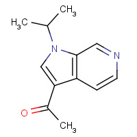 1221153-84-9 1-(1-propan-2-ylpyrrolo[2,3-c]pyridin-3-yl)ethanone chemical structure