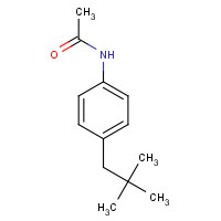 38896-17-2 N-[4-(2,2-dimethylpropyl)phenyl]acetamide chemical structure