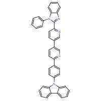 1365757-04-5 9-[4-[5-[6-(1-phenylbenzimidazol-2-yl)pyridin-3-yl]pyridin-2-yl]phenyl]carbazole chemical structure