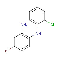 1038354-78-7 4-bromo-1-N-(2-chlorophenyl)benzene-1,2-diamine chemical structure