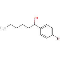 71434-62-3 1-(4-bromophenyl)hexan-1-ol chemical structure