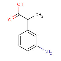 21762-11-8 2-(3-aminophenyl)propanoic acid chemical structure