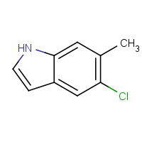 162100-56-3 5-chloro-6-methyl-1H-indole chemical structure