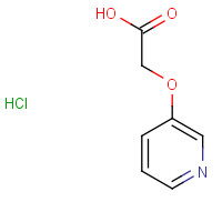 471894-98-1 2-pyridin-3-yloxyacetic acid;hydrochloride chemical structure