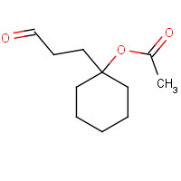 65657-41-2 [1-(3-oxopropyl)cyclohexyl] acetate chemical structure