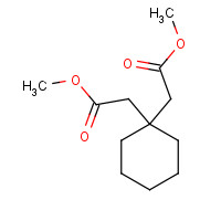 70197-61-4 methyl 2-[1-(2-methoxy-2-oxoethyl)cyclohexyl]acetate chemical structure