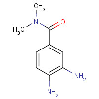 345205-43-8 3,4-diamino-N,N-dimethylbenzamide chemical structure