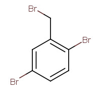 136105-40-3 1,4-dibromo-2-(bromomethyl)benzene chemical structure