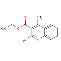 104785-54-8 ethyl 2,4-dimethylquinoline-3-carboxylate chemical structure