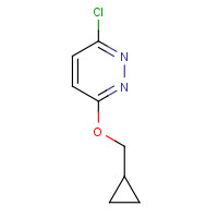 1019619-79-4 3-chloro-6-(cyclopropylmethoxy)pyridazine chemical structure