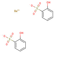 1300-37-4 barium(2+);2-hydroxybenzenesulfonate chemical structure