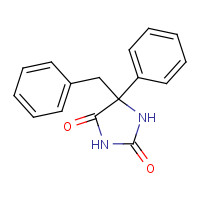 4927-43-9 5-benzyl-5-phenylimidazolidine-2,4-dione chemical structure