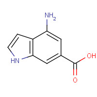 884494-67-1 4-amino-1H-indole-6-carboxylic acid chemical structure
