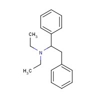 64857-61-0 N,N-diethyl-1,2-diphenylethanamine chemical structure