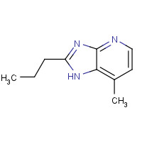 133239-98-2 7-methyl-2-propyl-1H-imidazo[4,5-b]pyridine chemical structure