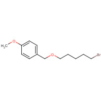 286440-95-7 1-(5-bromopentoxymethyl)-4-methoxybenzene chemical structure
