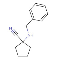 289895-99-4 1-(benzylamino)cyclopentane-1-carbonitrile chemical structure