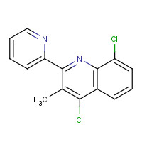 1259440-00-0 4,8-dichloro-3-methyl-2-pyridin-2-ylquinoline chemical structure
