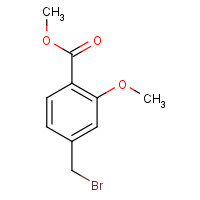 74733-27-0 methyl 4-(bromomethyl)-2-methoxybenzoate chemical structure