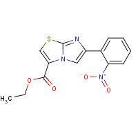 925437-84-9 ethyl 6-(2-nitrophenyl)imidazo[2,1-b][1,3]thiazole-3-carboxylate chemical structure