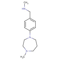 910037-07-9 N-methyl-1-[4-(4-methyl-1,4-diazepan-1-yl)phenyl]methanamine chemical structure