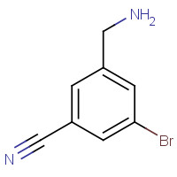 1177558-50-7 3-(aminomethyl)-5-bromobenzonitrile chemical structure
