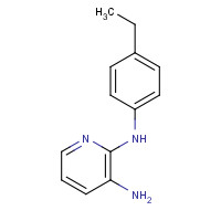 70358-43-9 2-N-(4-ethylphenyl)pyridine-2,3-diamine chemical structure