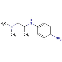 760128-98-1 4-N-[1-(dimethylamino)propan-2-yl]benzene-1,4-diamine chemical structure