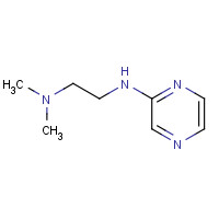 68303-33-3 N',N'-dimethyl-N-pyrazin-2-ylethane-1,2-diamine chemical structure