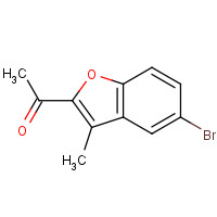 50638-09-0 1-(5-bromo-3-methyl-1-benzofuran-2-yl)ethanone chemical structure