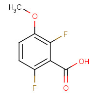 886498-30-2 2,6-difluoro-3-methoxybenzoic acid chemical structure