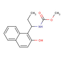 1179520-76-3 methyl N-[1-(2-hydroxynaphthalen-1-yl)propyl]carbamate chemical structure