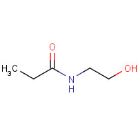 18266-55-2 N-(2-hydroxyethyl)propanamide chemical structure